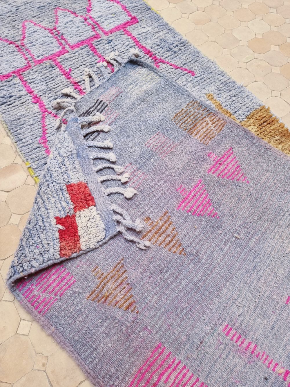 Moroccan Boujaad Runner 400x85cm