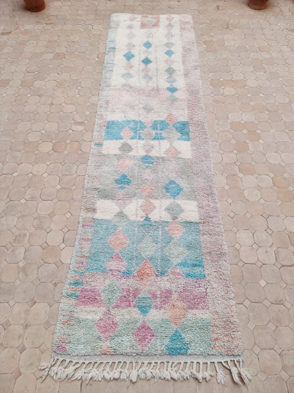 Moroccan Boujaad Runner 300x85cm