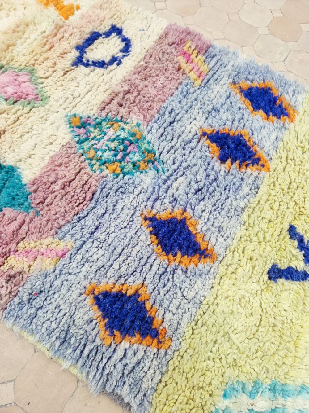 Marokkolainen käytävämatto Boujaad 395x80cm