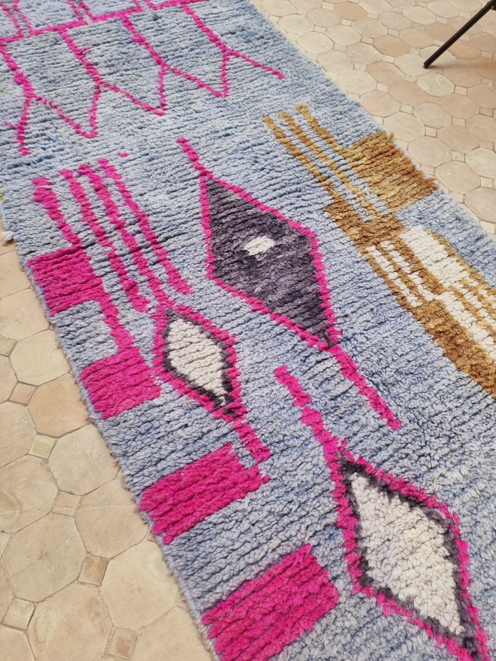 Moroccan Boujaad Runner 400x85cm