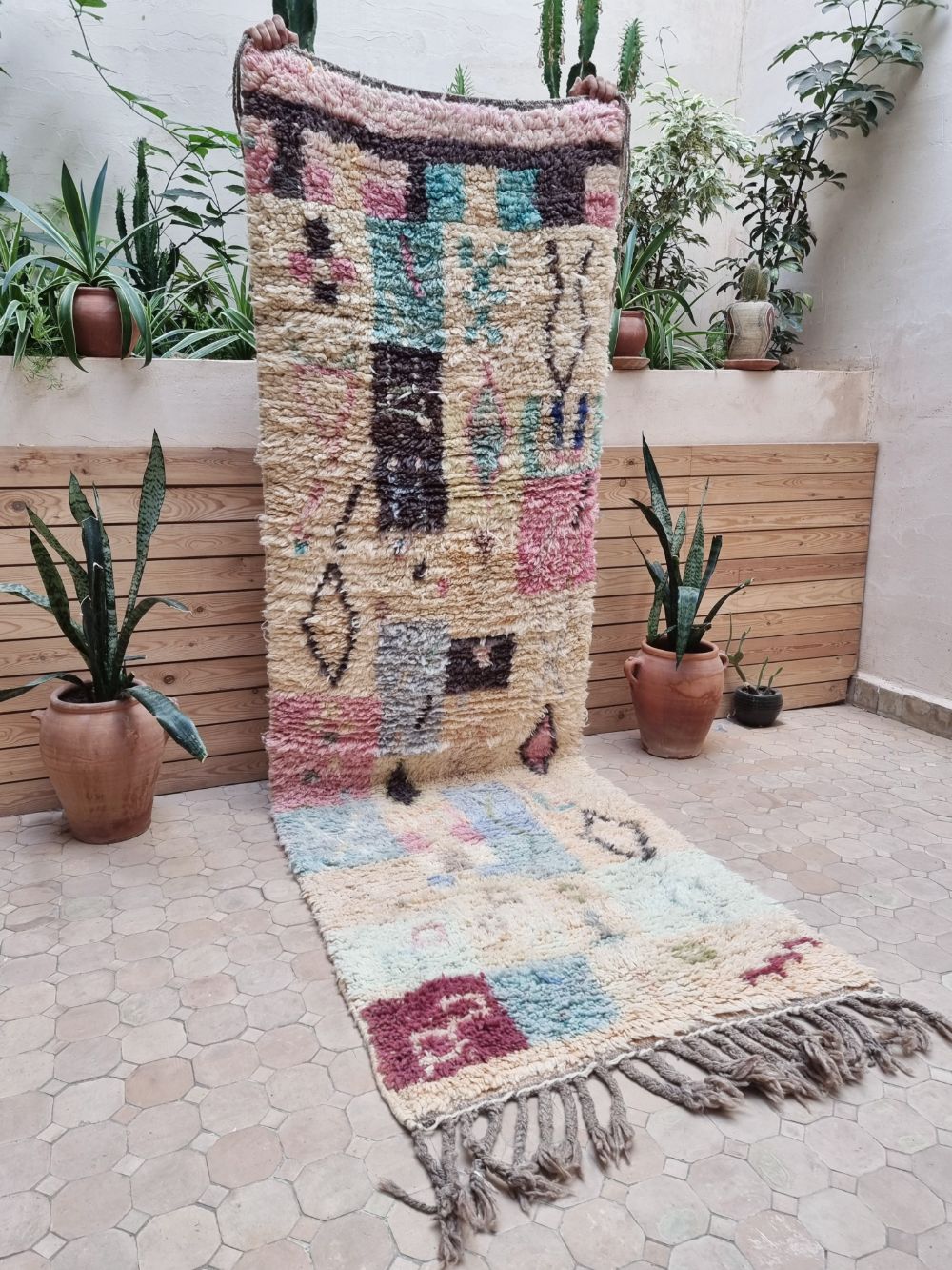 Moroccan Boujaad Runner 270x85cm