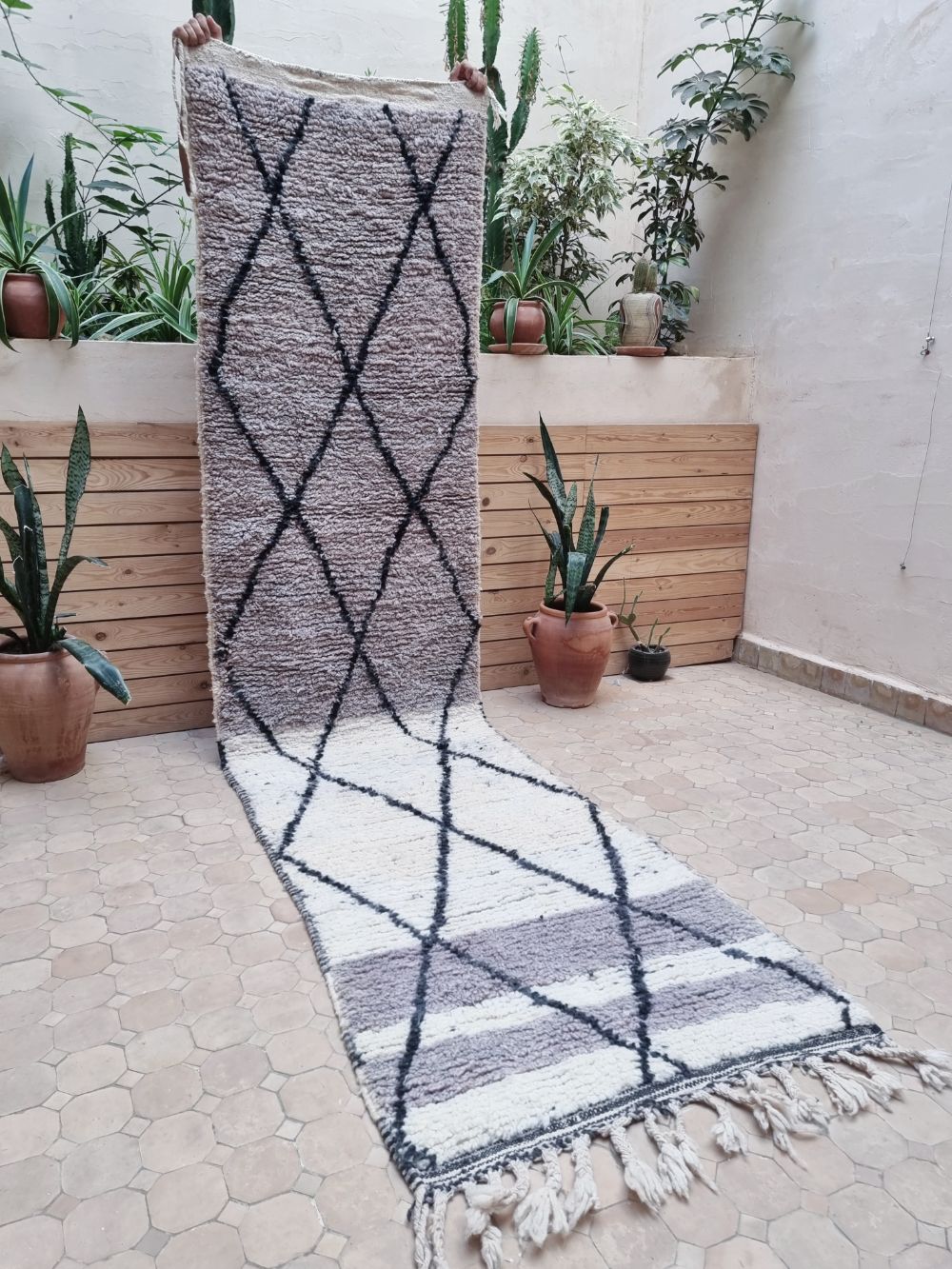 Marokkolainen käytävämatto Boujaad 320x80cm