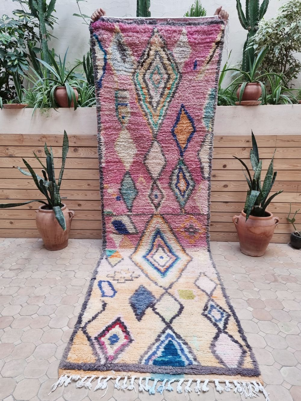 Marokkolainen käytävämatto Boujaad 280x80cm