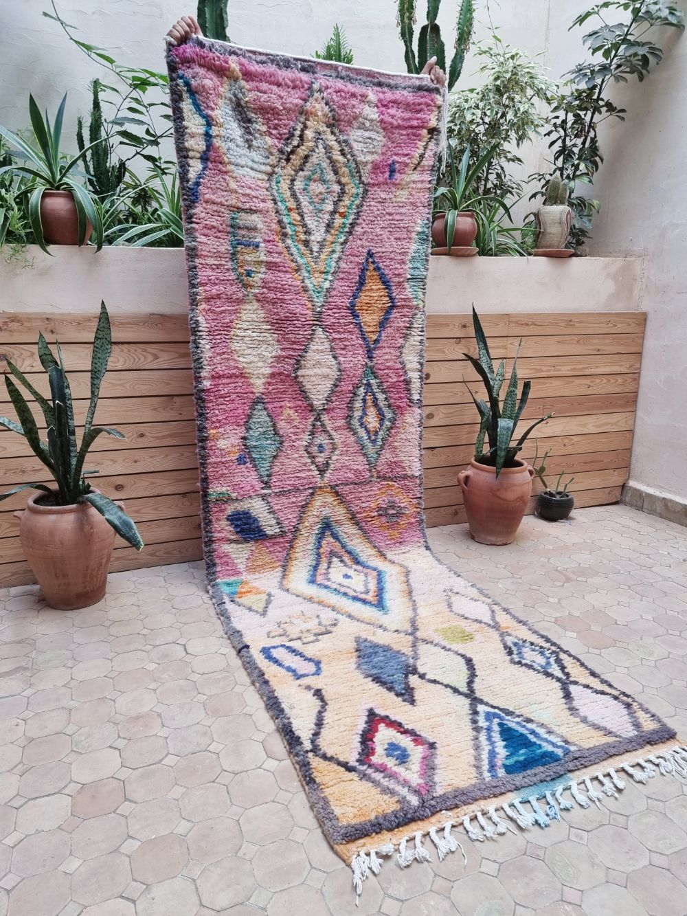 Marokkolainen käytävämatto Boujaad 280x80cm
