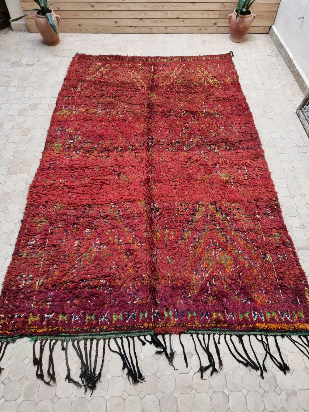 Marokkolainen vintage Zayane matto 325x205cm