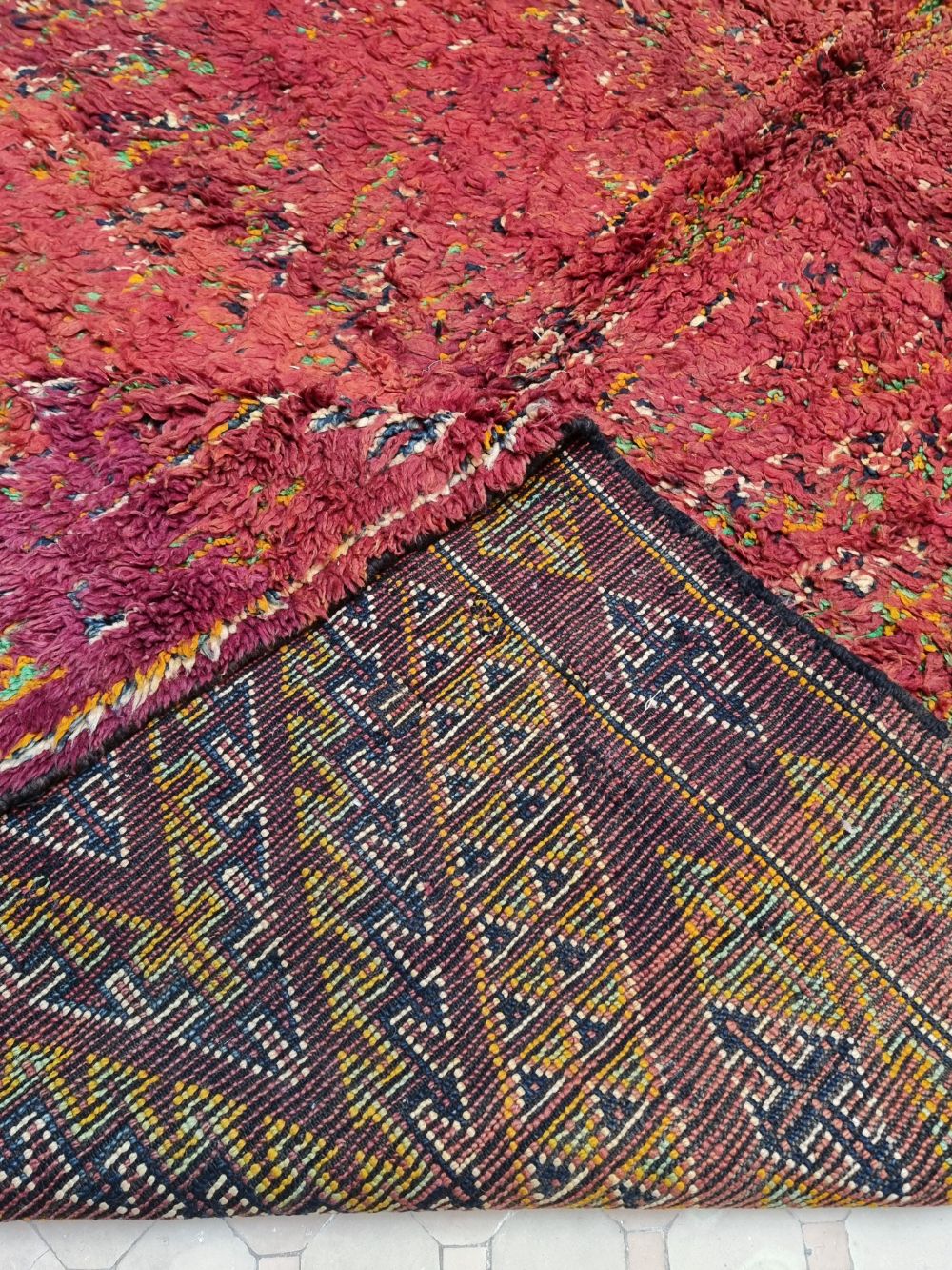 Marokkolainen vintage Zayane matto 325x205cm