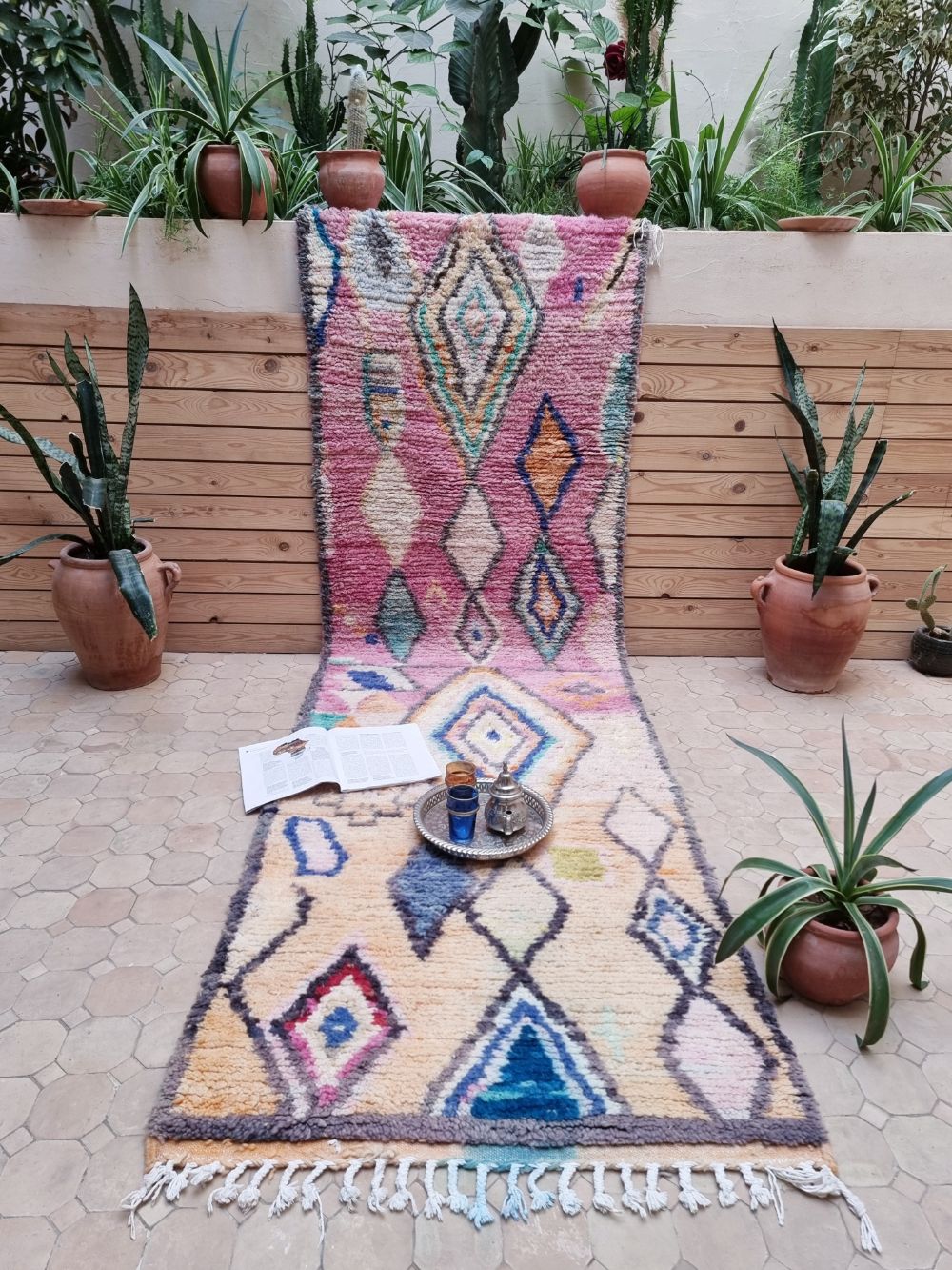 Marokkolainen käytävämatto Boujaad 280x80cm
