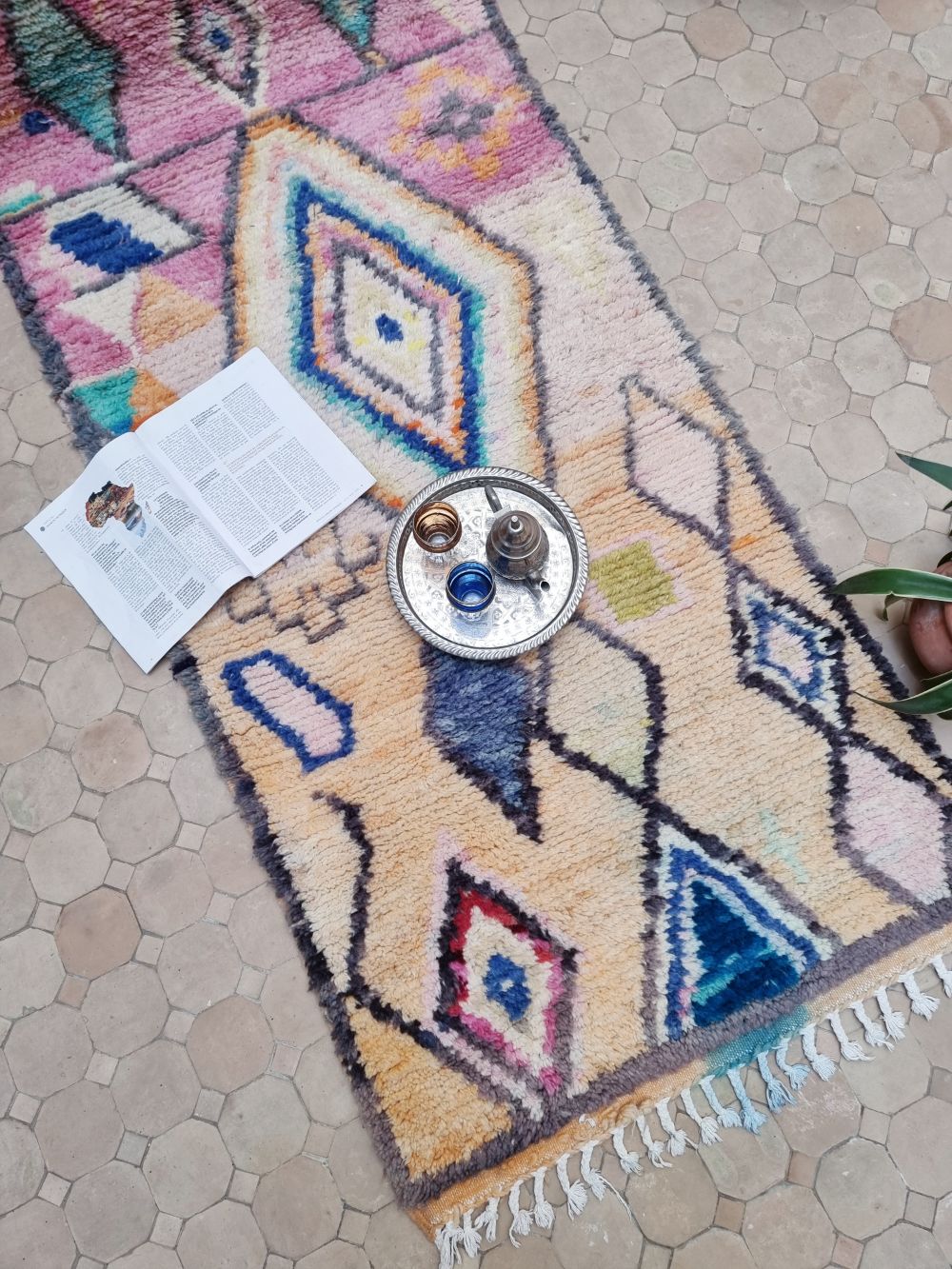 Marokkolainen käytävämatto Boujaad 280x80cm