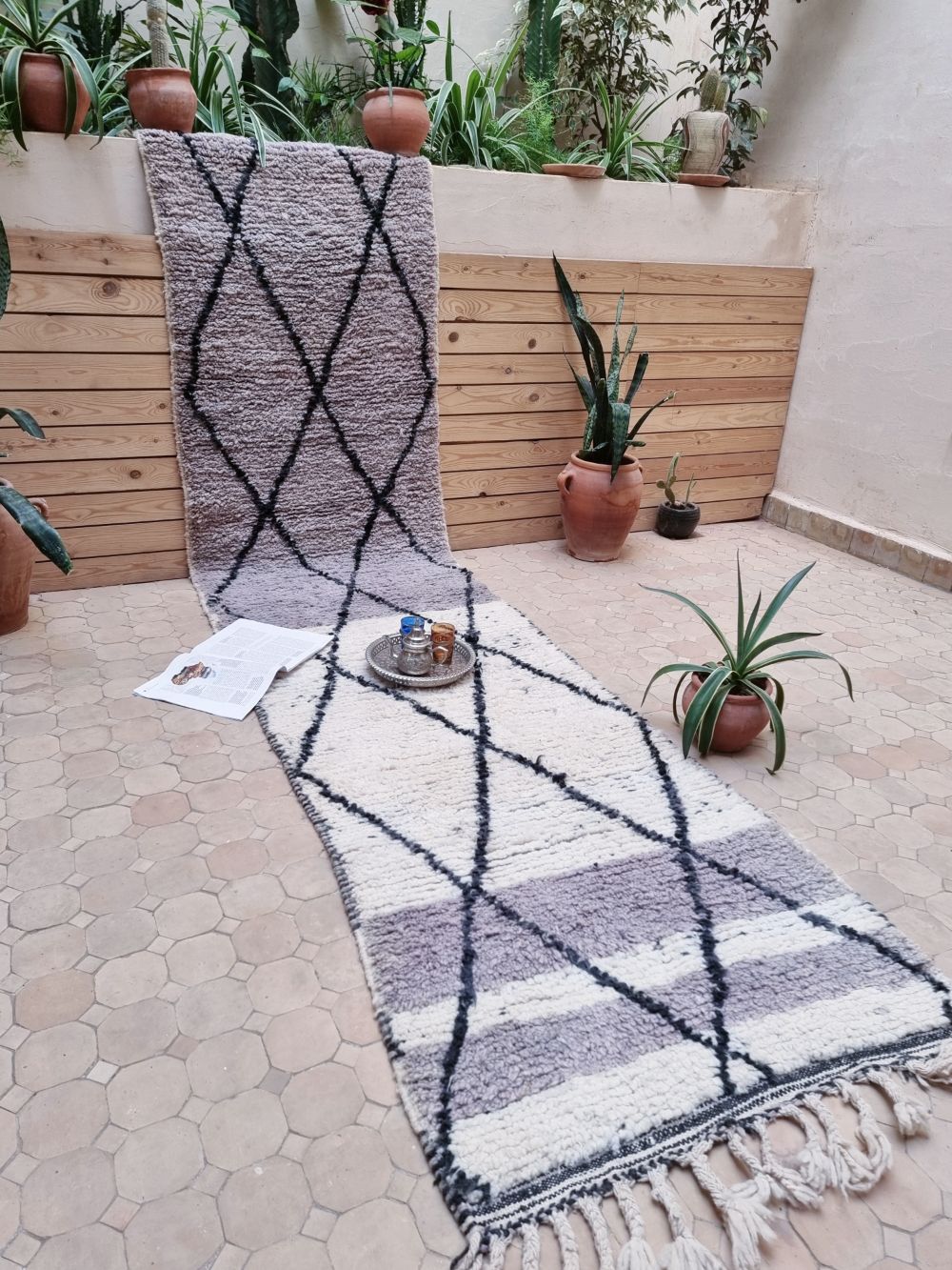 Marokkolainen käytävämatto Boujaad 320x80cm