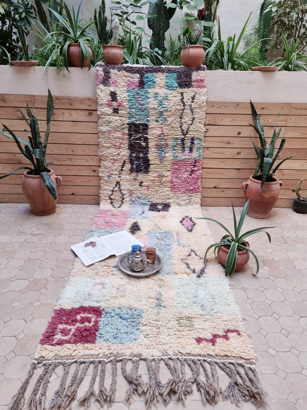 Moroccan Boujaad Runner 270x85cm