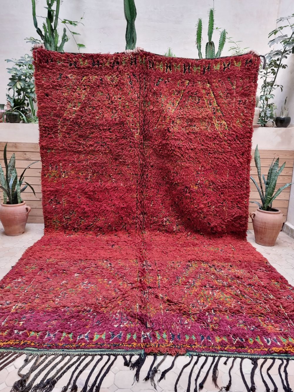 Marokkolainen vintage Zayane matto 325x205cm
