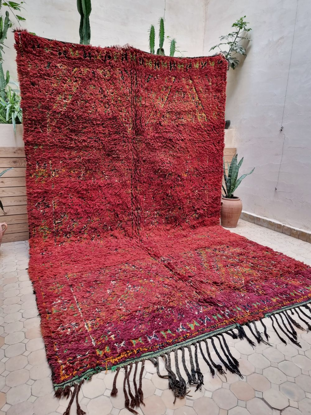 Marokkolainen vintage Zayane matto 325x205cm