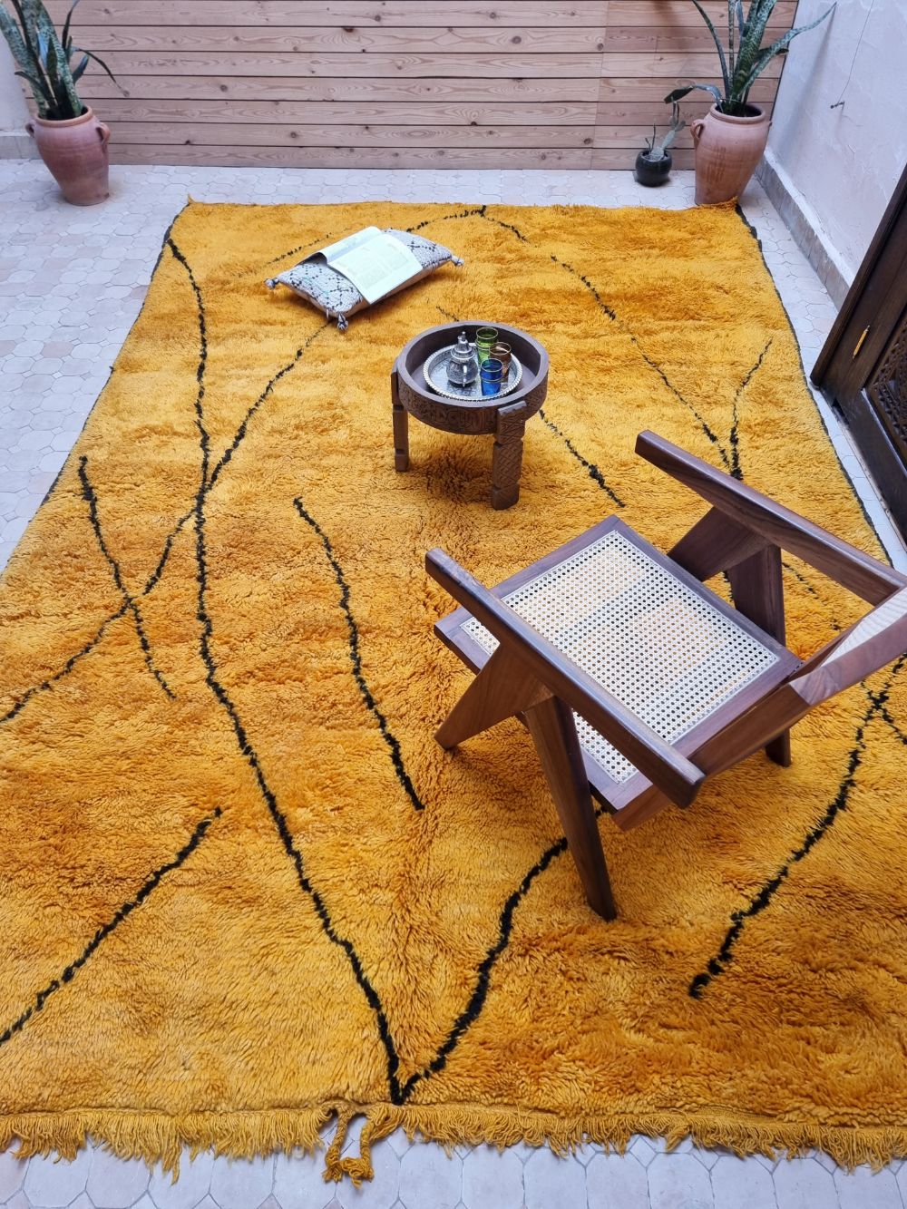Marokkolainen vintage-matto "Sahrami" 340x225cm