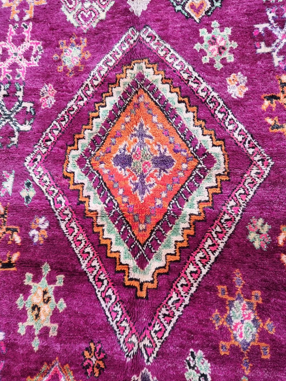 Moroccan Vintage Beni M'Guild Rug 420x225cm