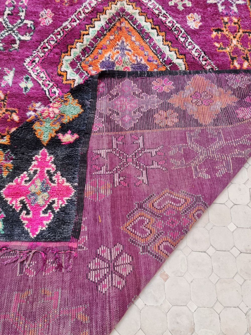 Moroccan Vintage Beni M'Guild Rug 420x225cm