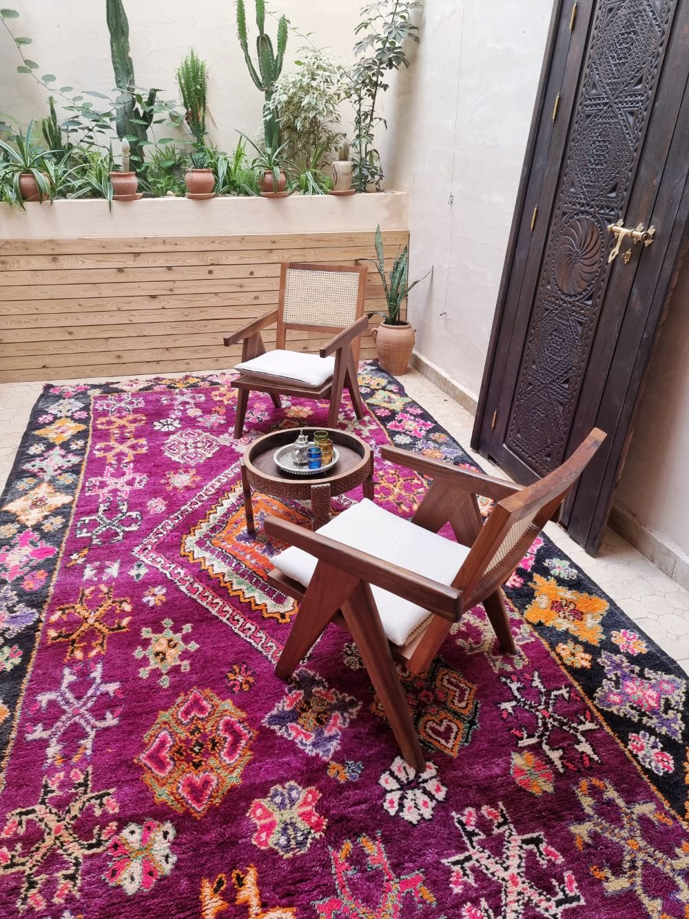 Moroccan Vintage Beni M'Guild Rug 420x225cm