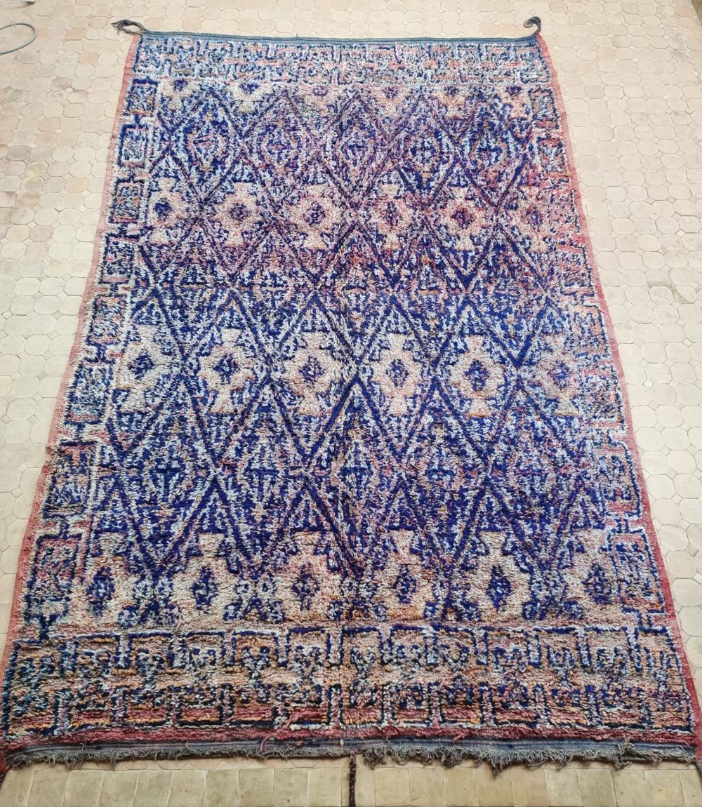 Moroccan Vintage Zayane Rug 345x215cm