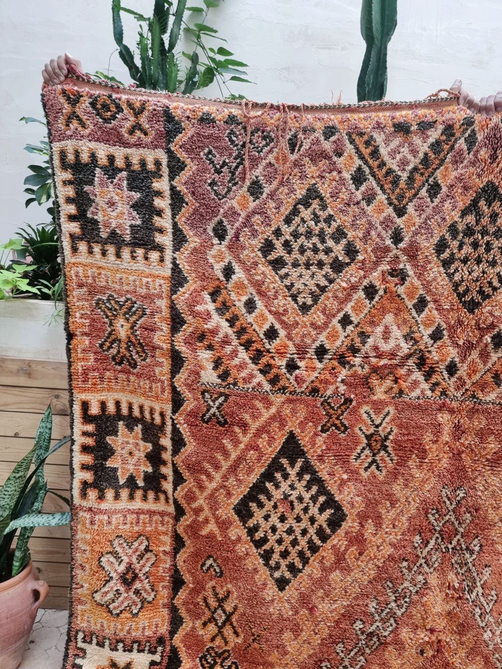 Moroccan Vintage Boujaad Rug 325x210cm