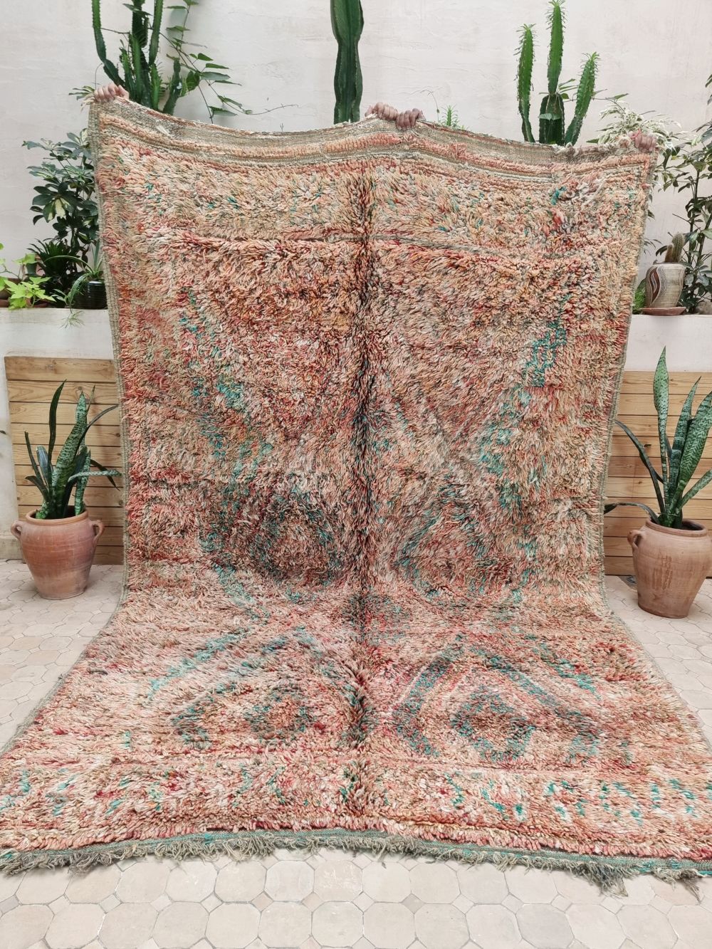 Marokkolainen vintage Boujaad matto 300x190cm