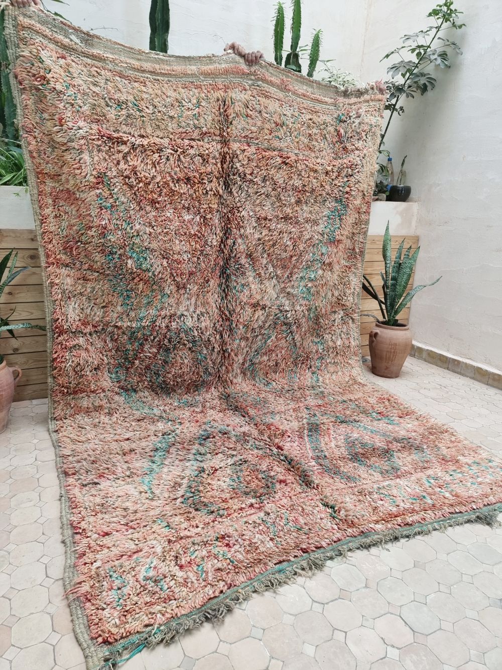 Marokkolainen vintage Boujaad matto 300x190cm
