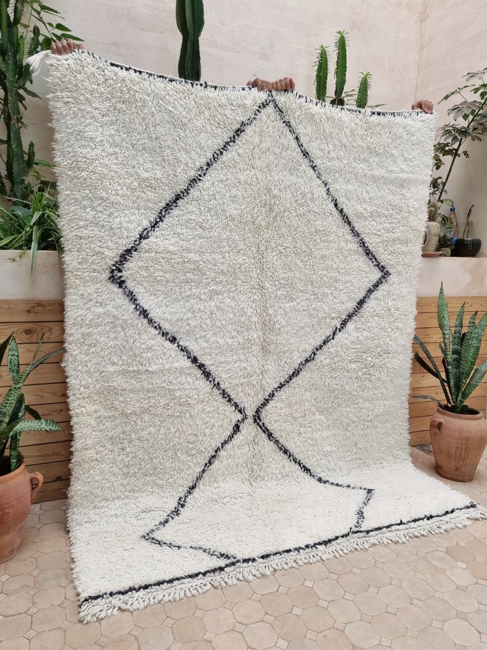 Moroccan Diamond Rug 225x170cm