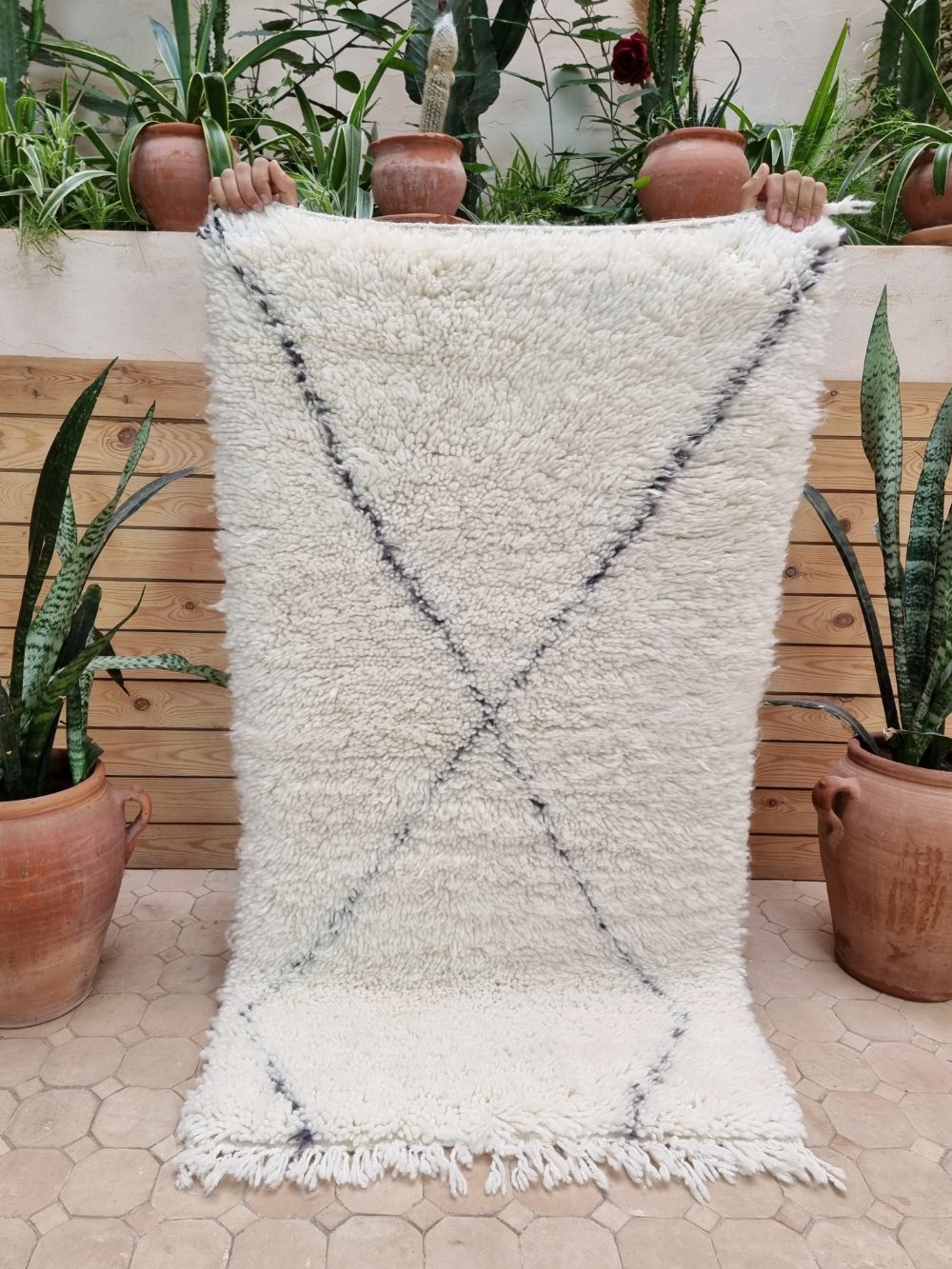 Moroccan Diamond Rug 130x70cm