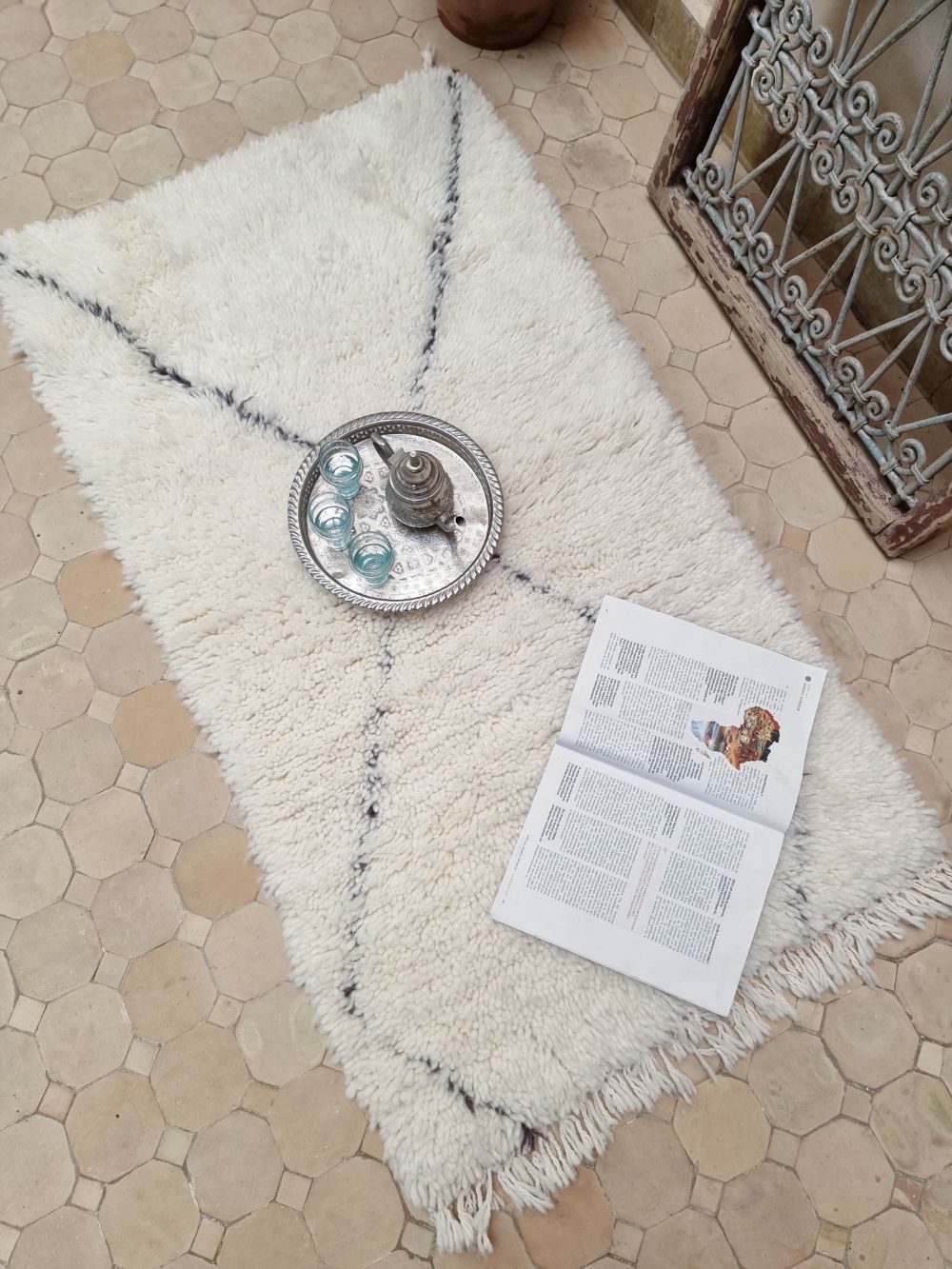 Moroccan Diamond Rug 130x70cm