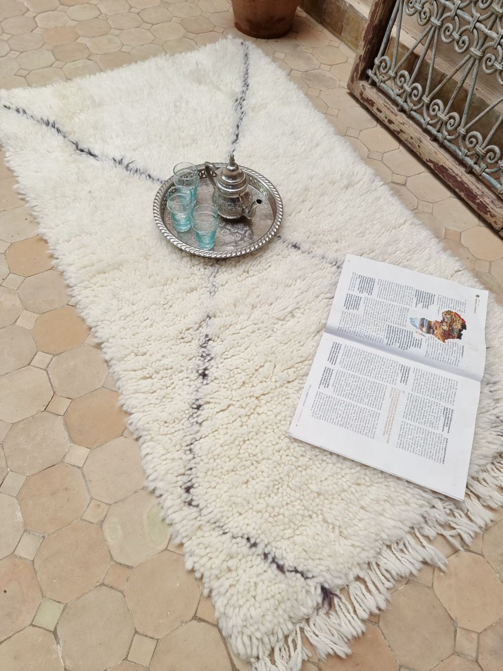 Moroccan Diamond Rug 130x70cm