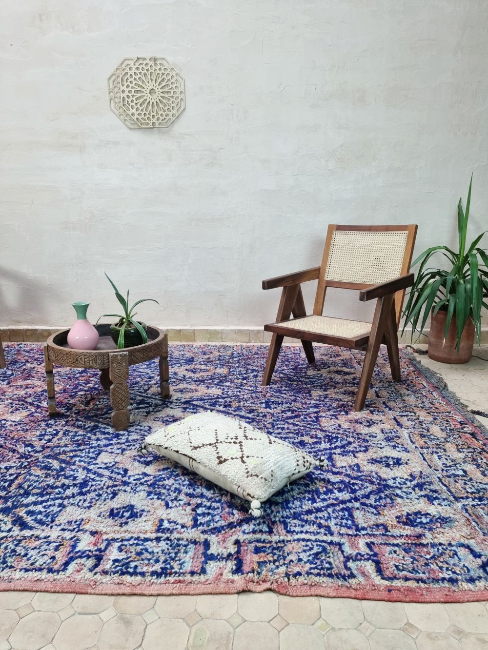 Moroccan Vintage Zayane Rug 345x215cm