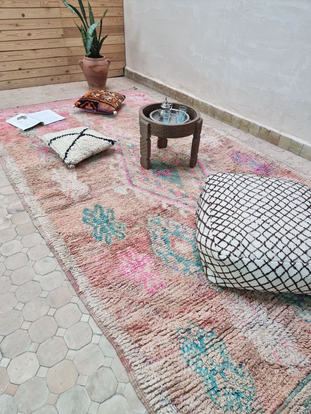 Marokkolainen vintage Boujaad matto 305x175cm