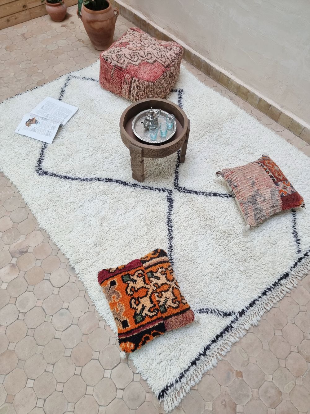 Moroccan Diamond Rug 225x170cm