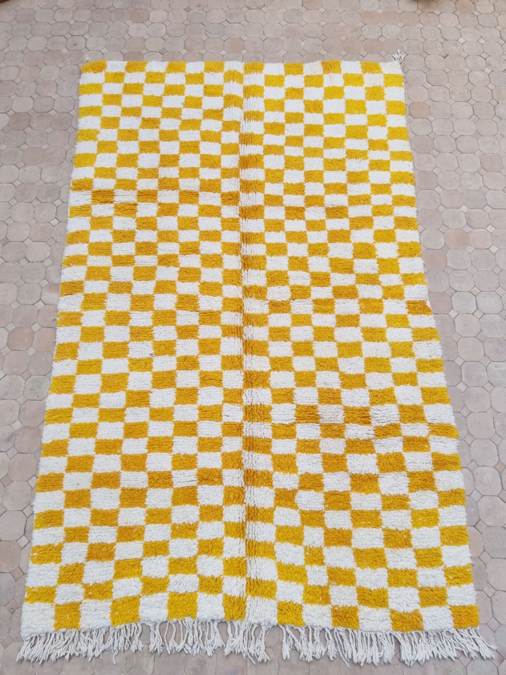 Moroccan Checkered Rug 240x150cm
