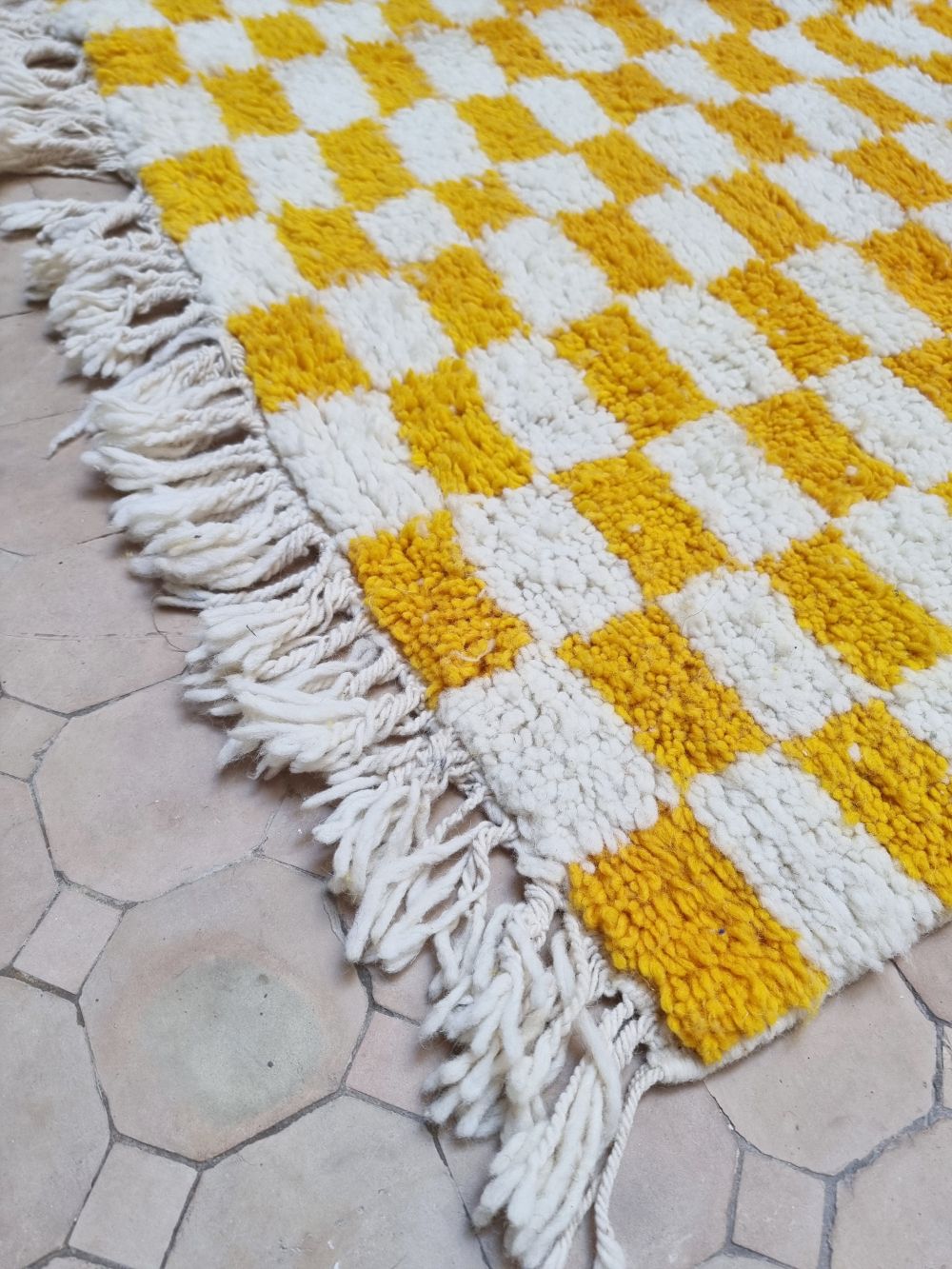 Moroccan Checkered Rug 240x150cm