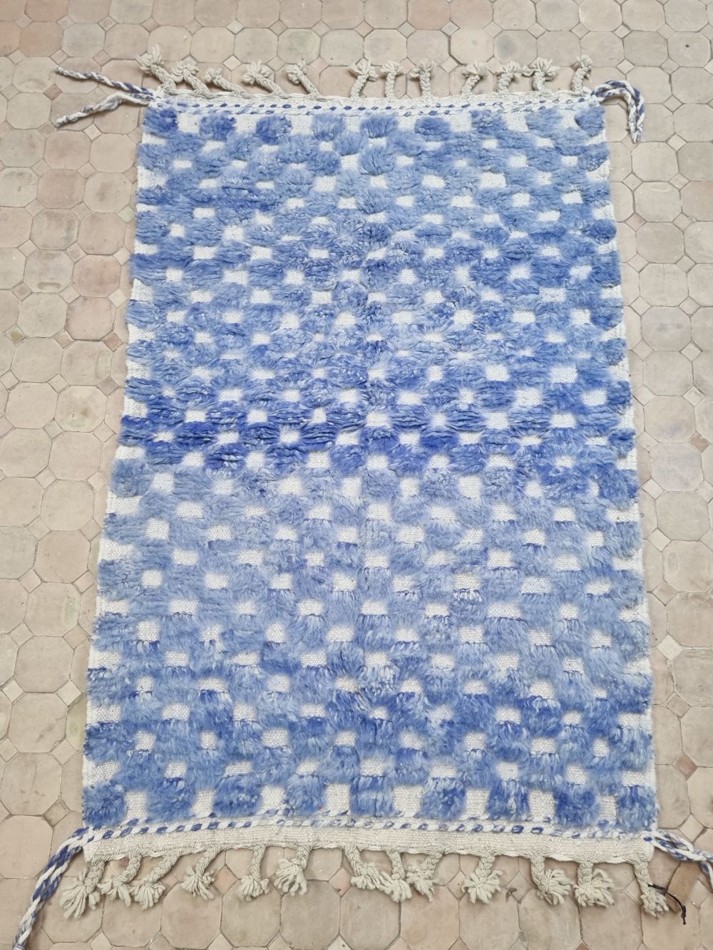 Moroccan Checkered Rug 150x100cm