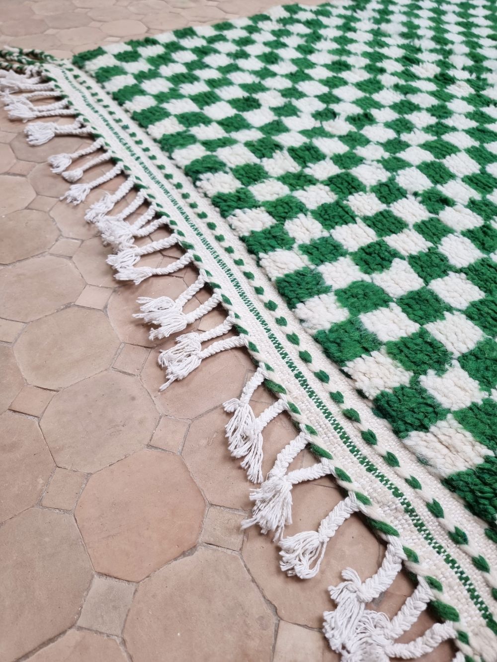 Moroccan Checkered Rug 155x110cm