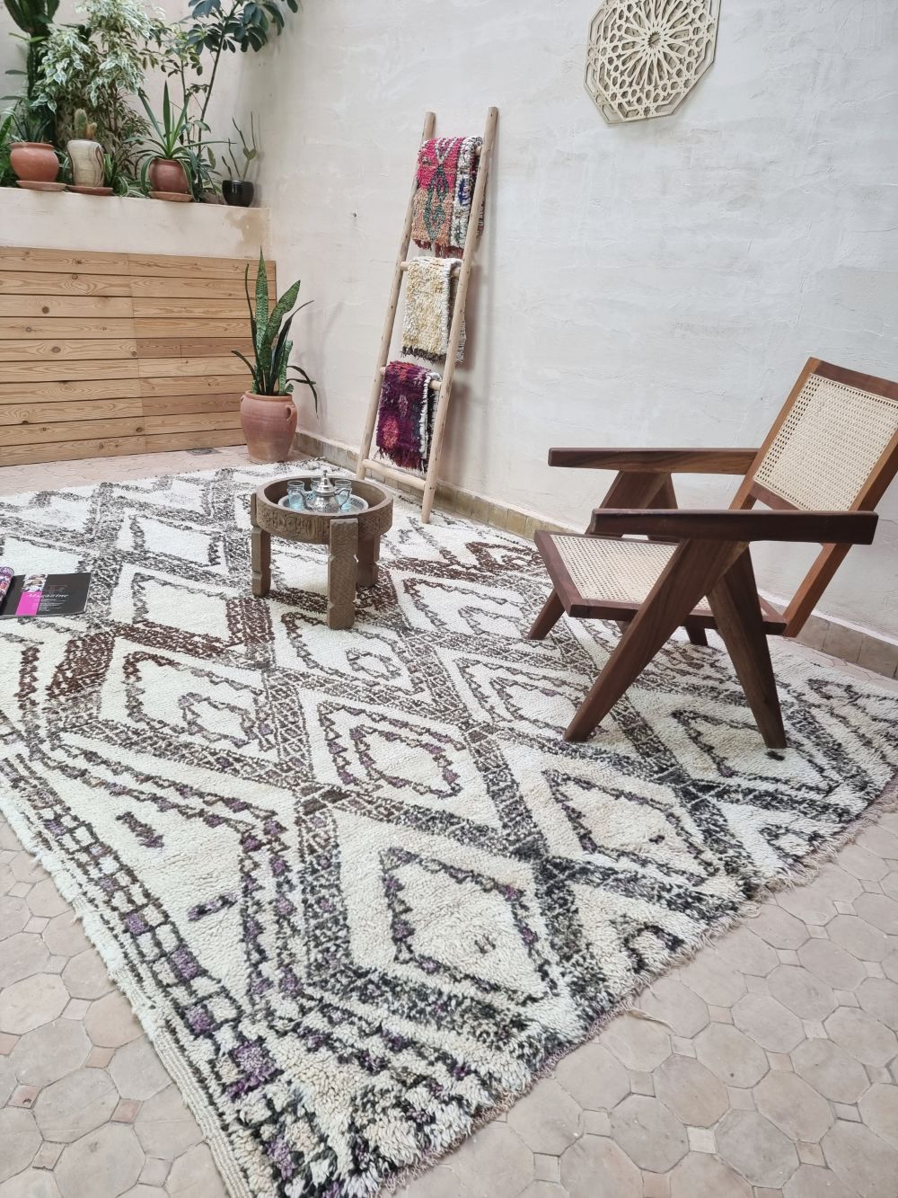 Moroccan Vintage Marmoucha Rug 300x205cm