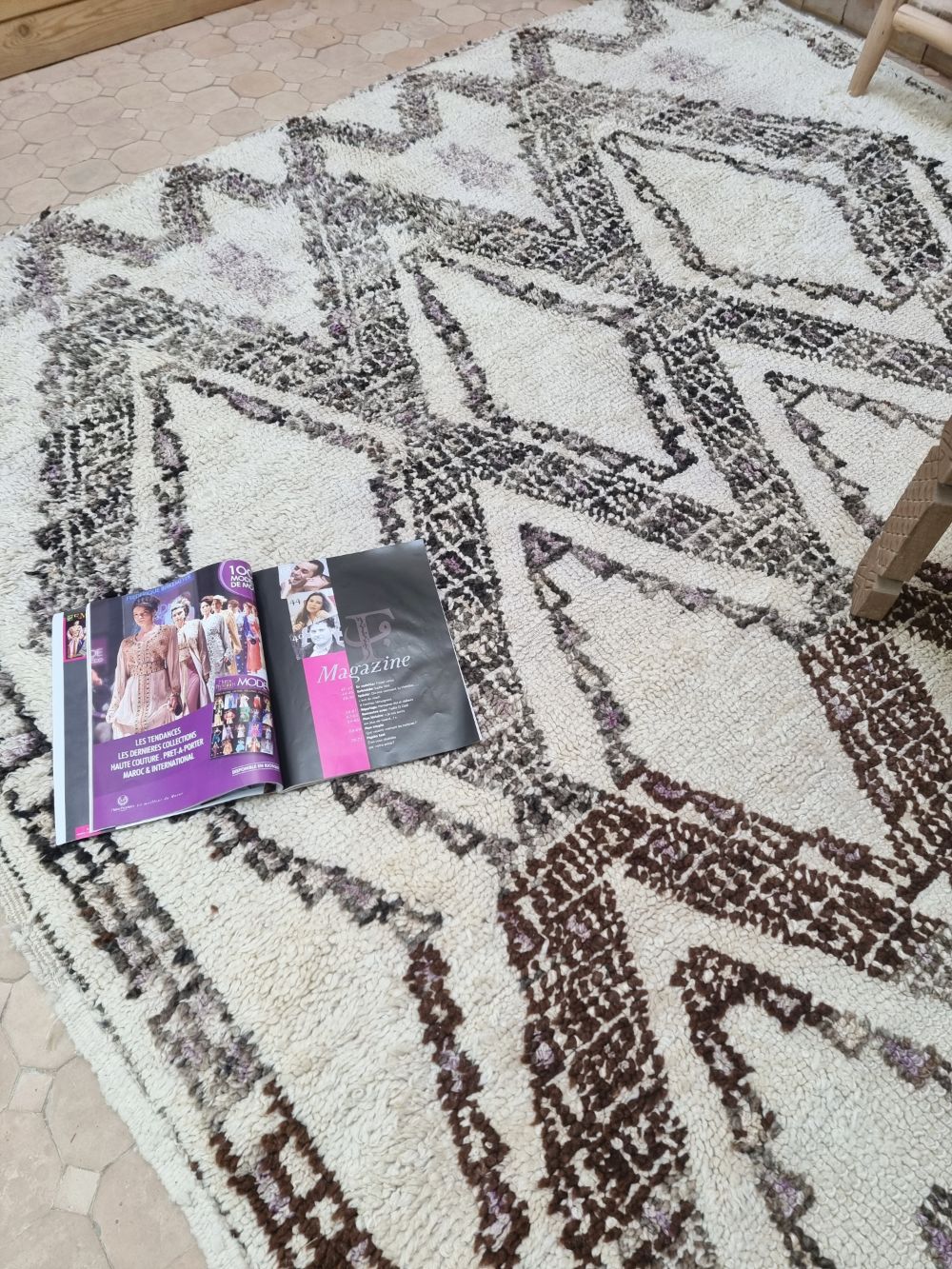Moroccan Vintage Marmoucha Rug 300x205cm