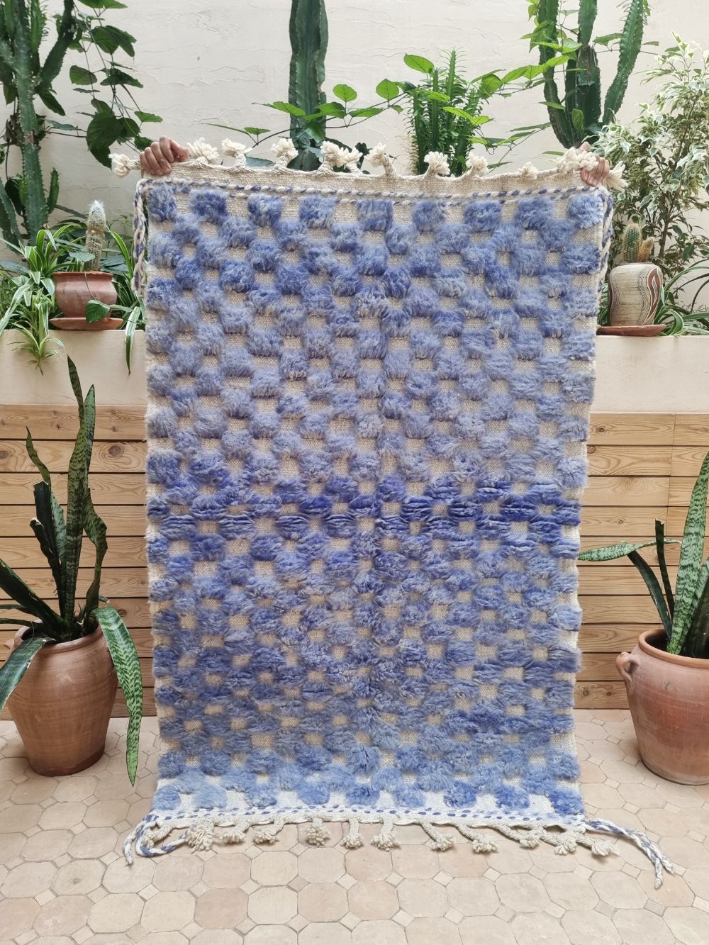 Moroccan Checkered Rug 150x100cm