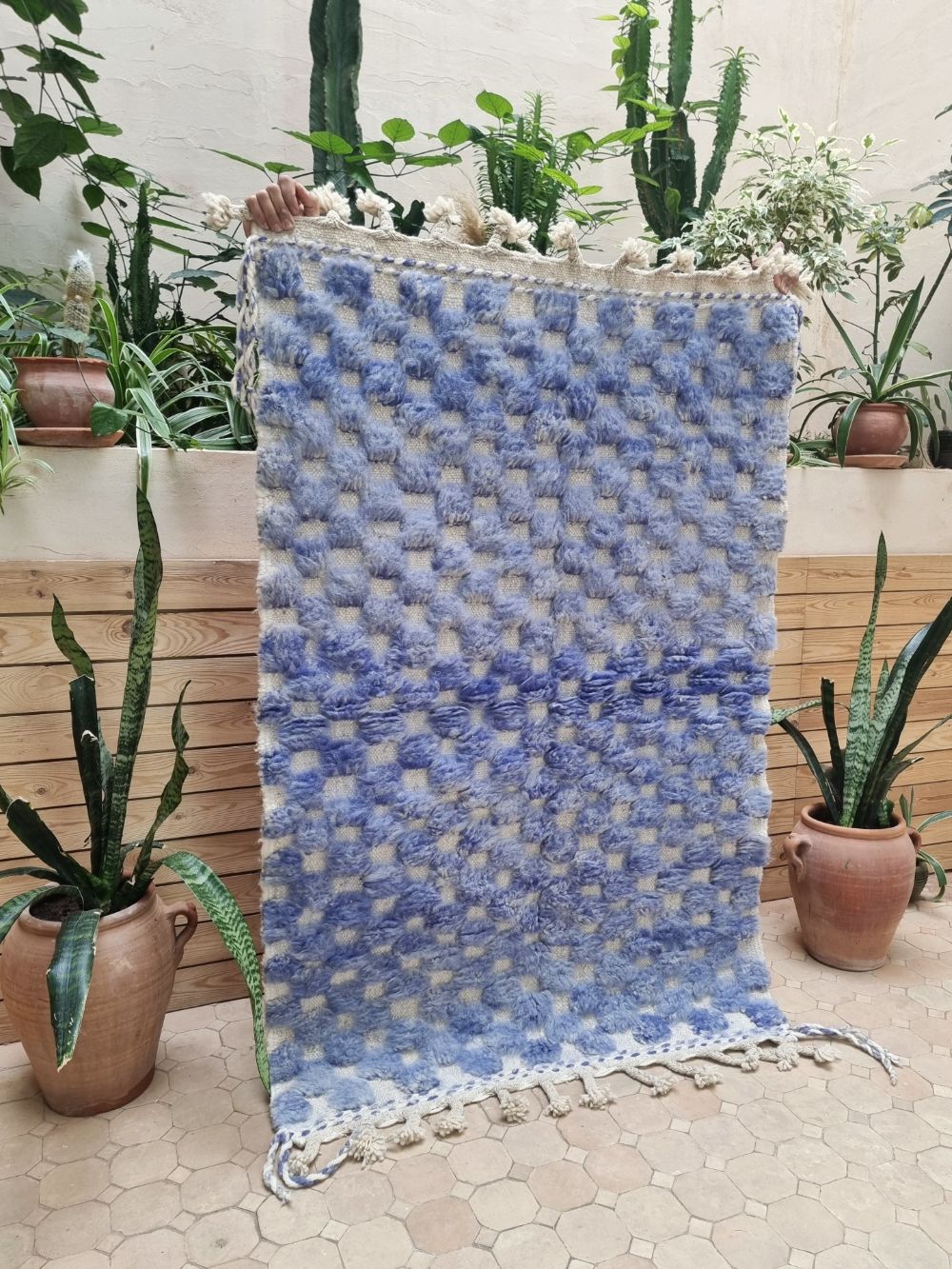 Moroccan Checkered Rug 150x100cm