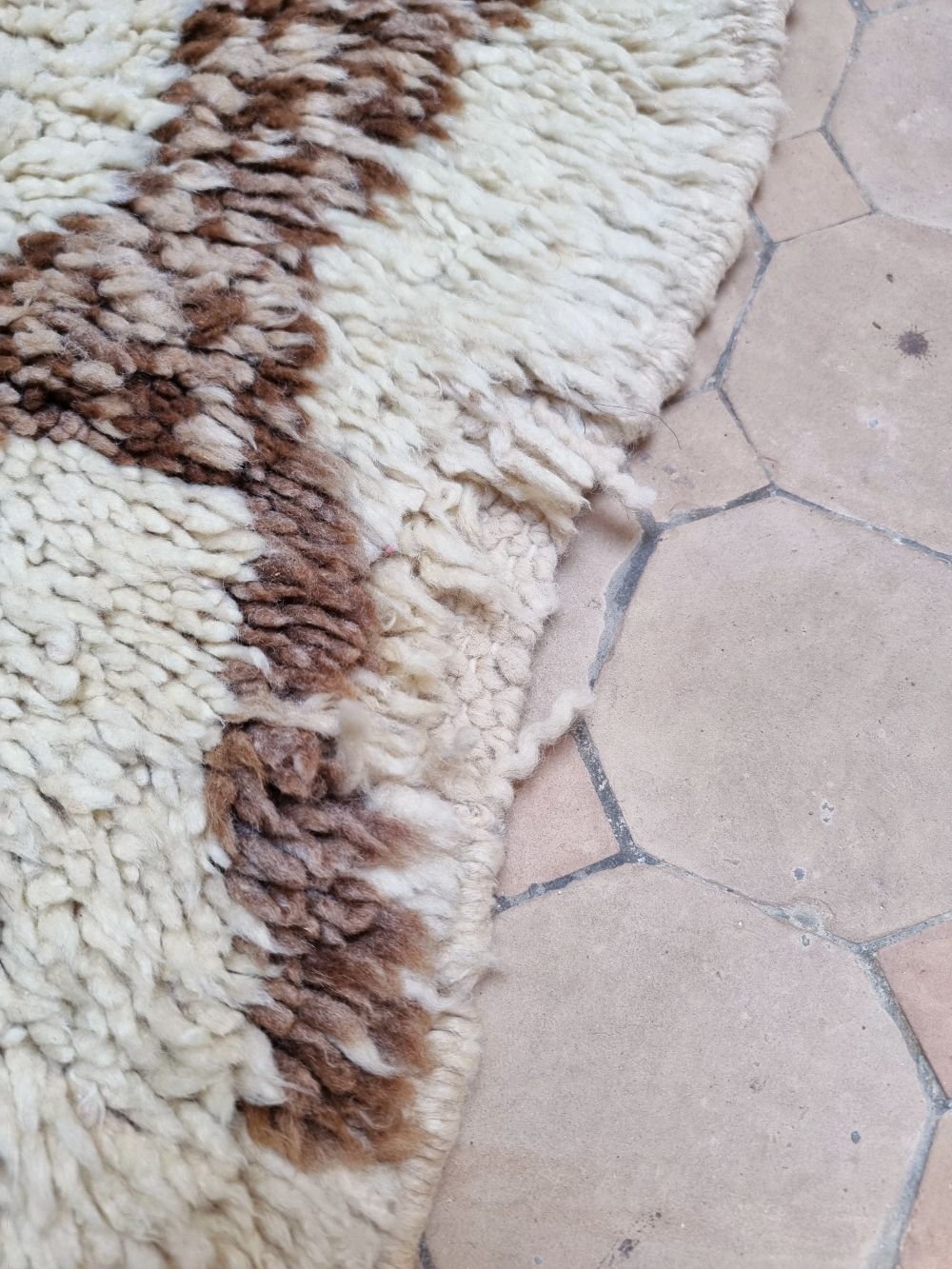 Moroccan Vintage Azilal Rug 155x65cm