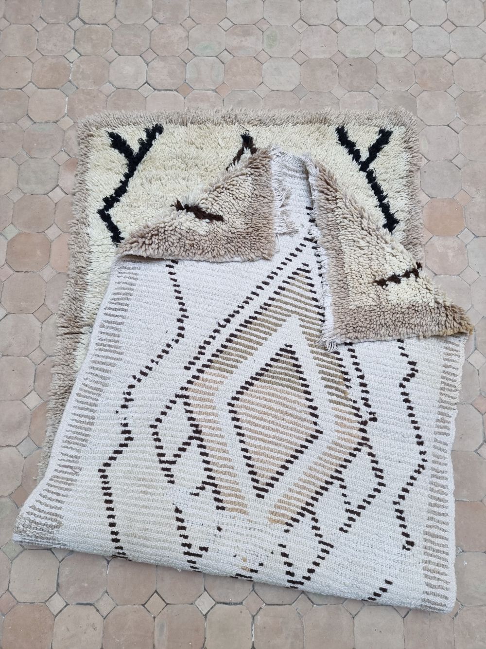 Moroccan Vintage Azilal Rug 200x80cm