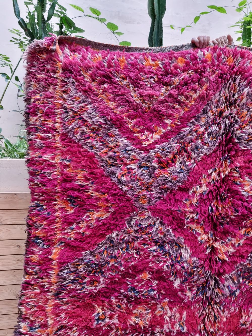 Moroccan Vintage Beni M'Guild Rug 440x215cm