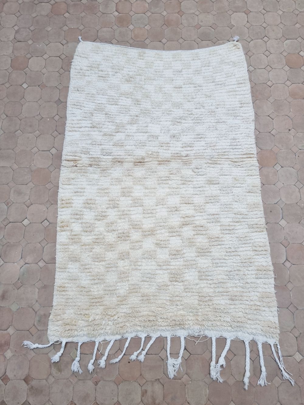 Moroccan Checkered Rug 155x105cm