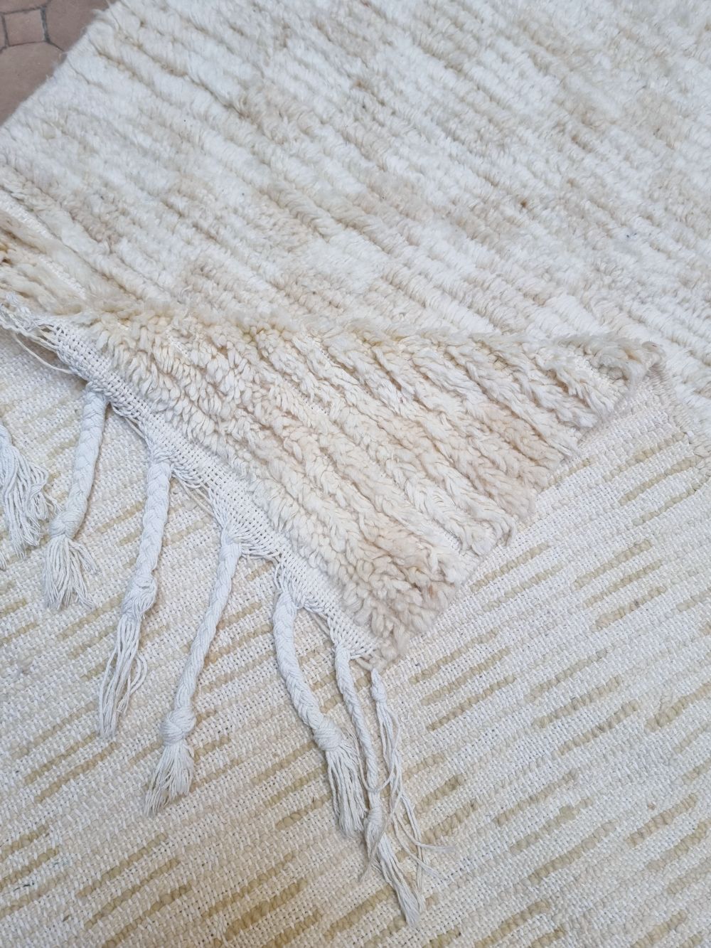 Moroccan Checkered Rug 155x105cm