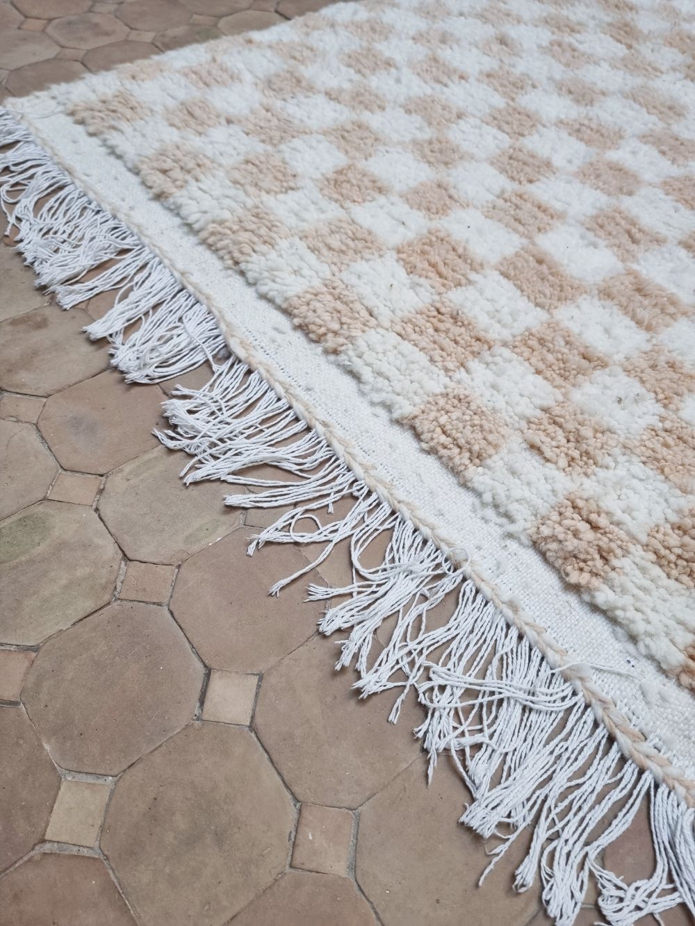 Moroccan Checkered Rug 160x95cm