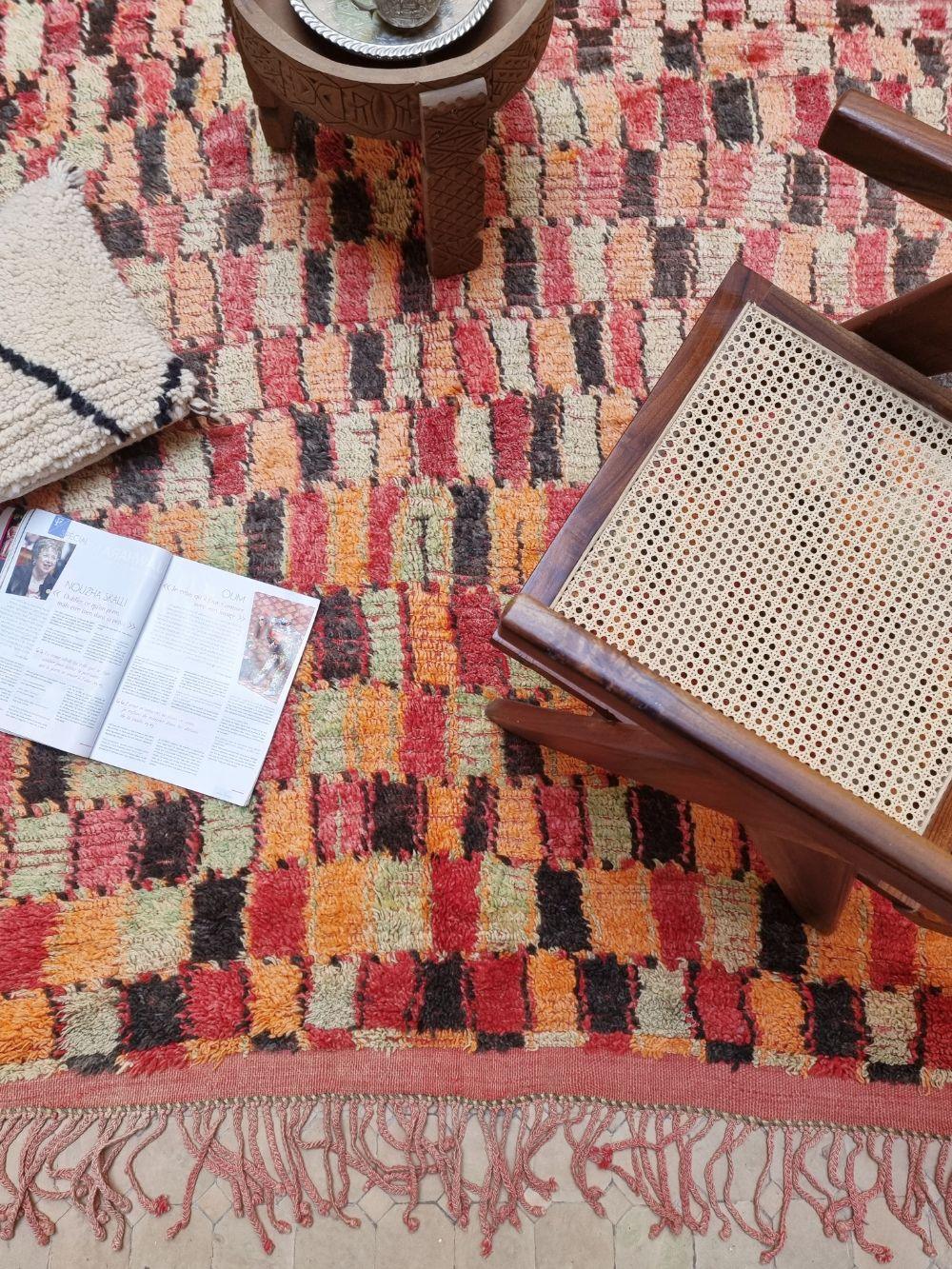 Moroccan Vintage Talsint Rug 415x190cm