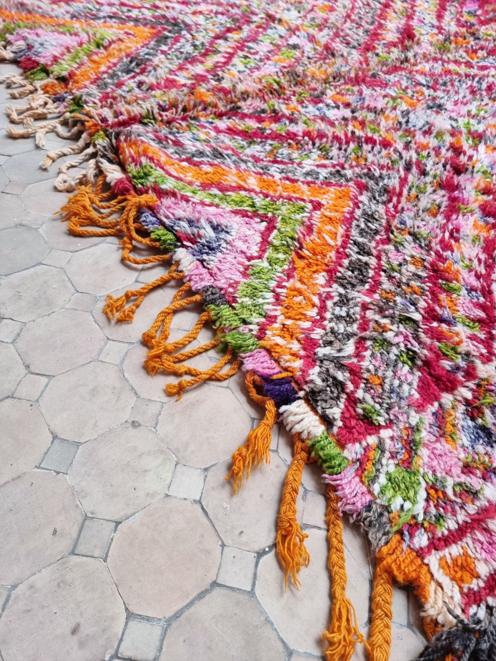 Moroccan Vintage Beni M'Guild Rug 350x185cm