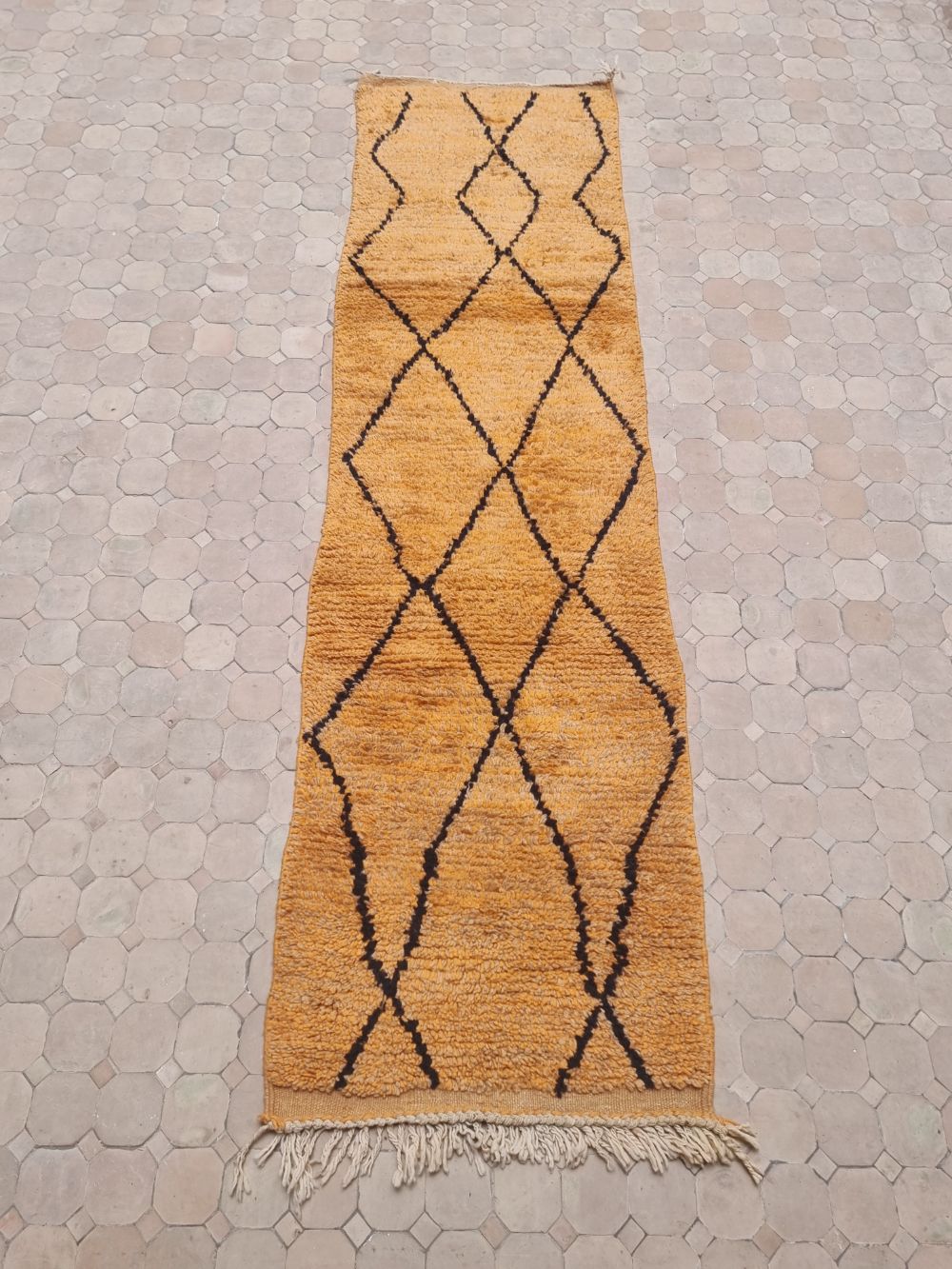 Moroccan Boujaad Runner 255x70cm
