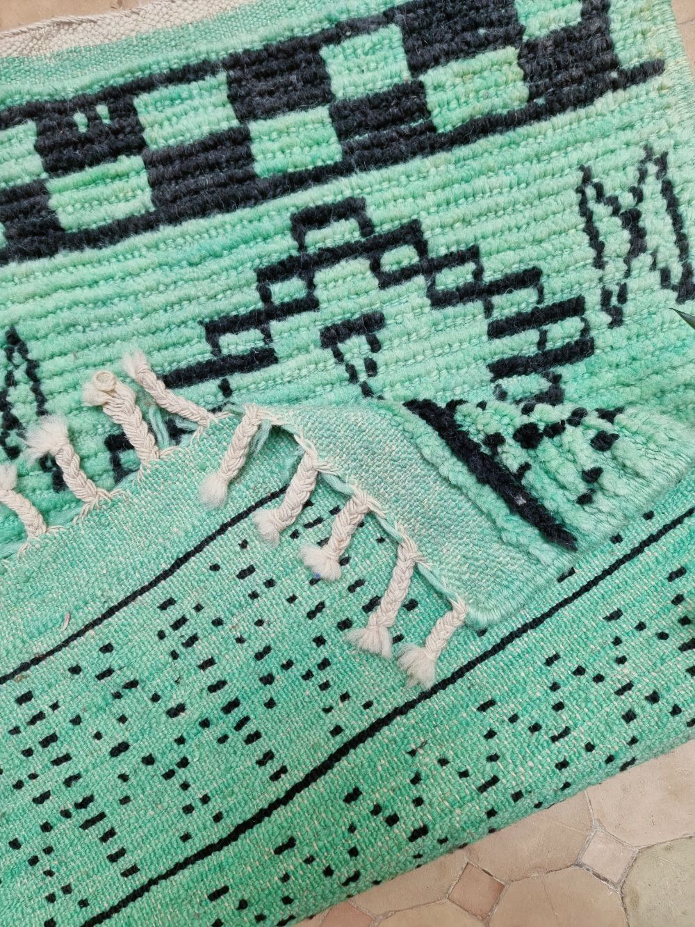 Moroccan Boujaad Rug 100x65cm