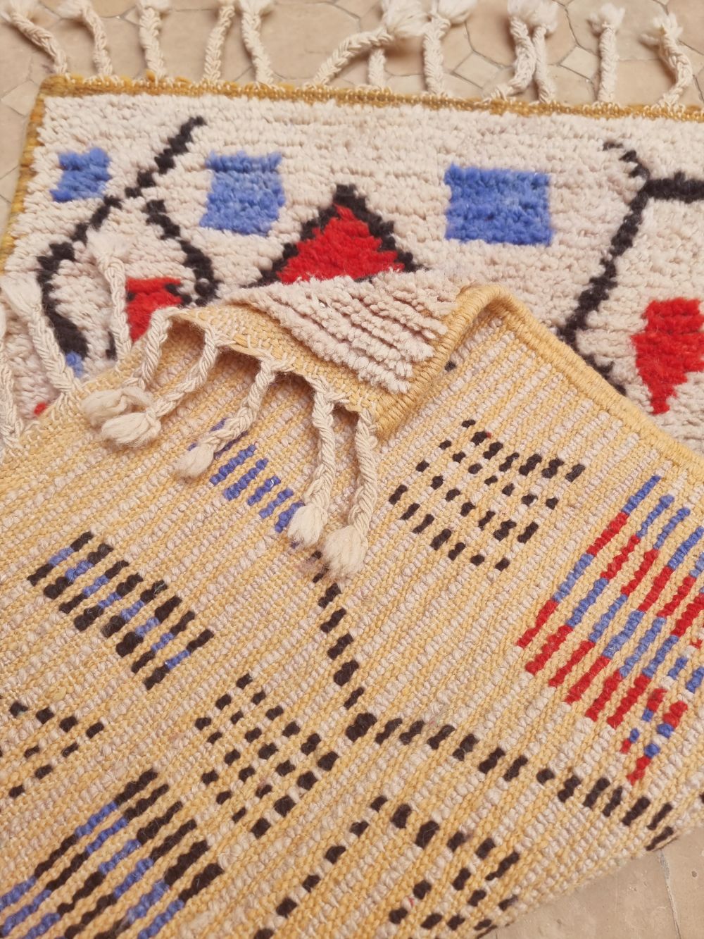 Moroccan Boujaad Rug 100x65cm